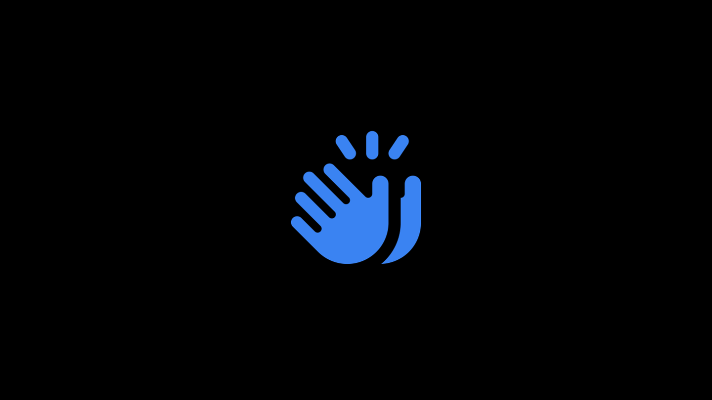 Clap slide blue