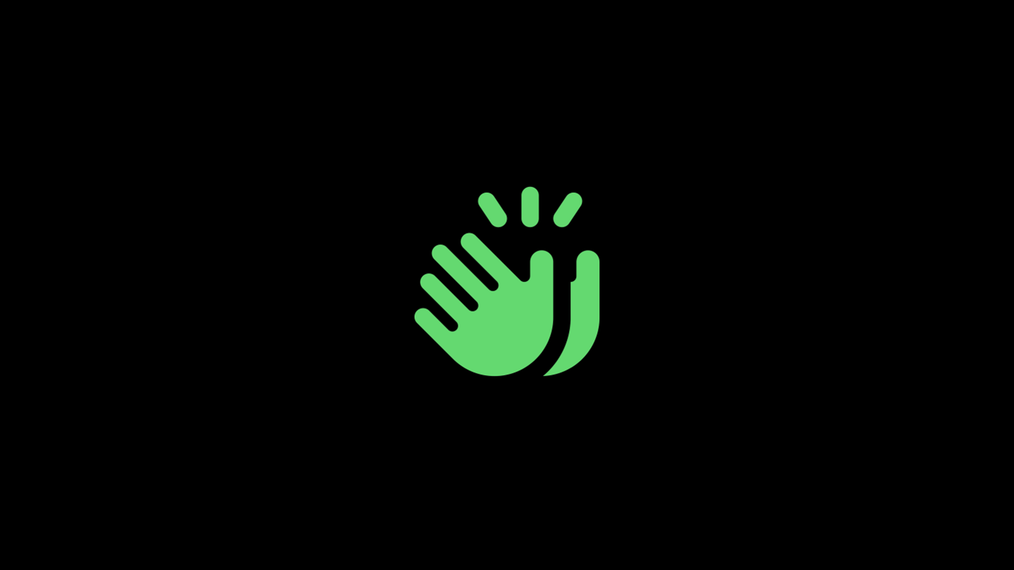 Clap slide green