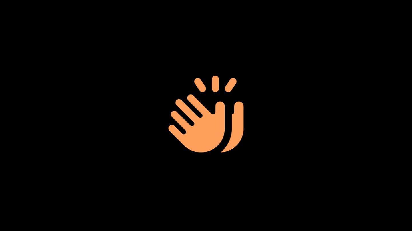 Clap slide orange