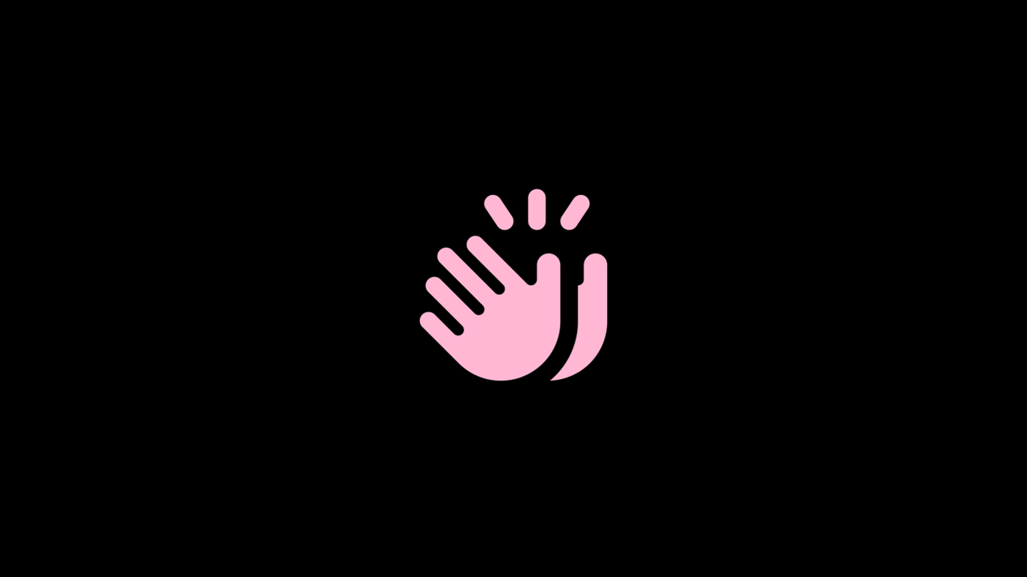 Clap slide pink