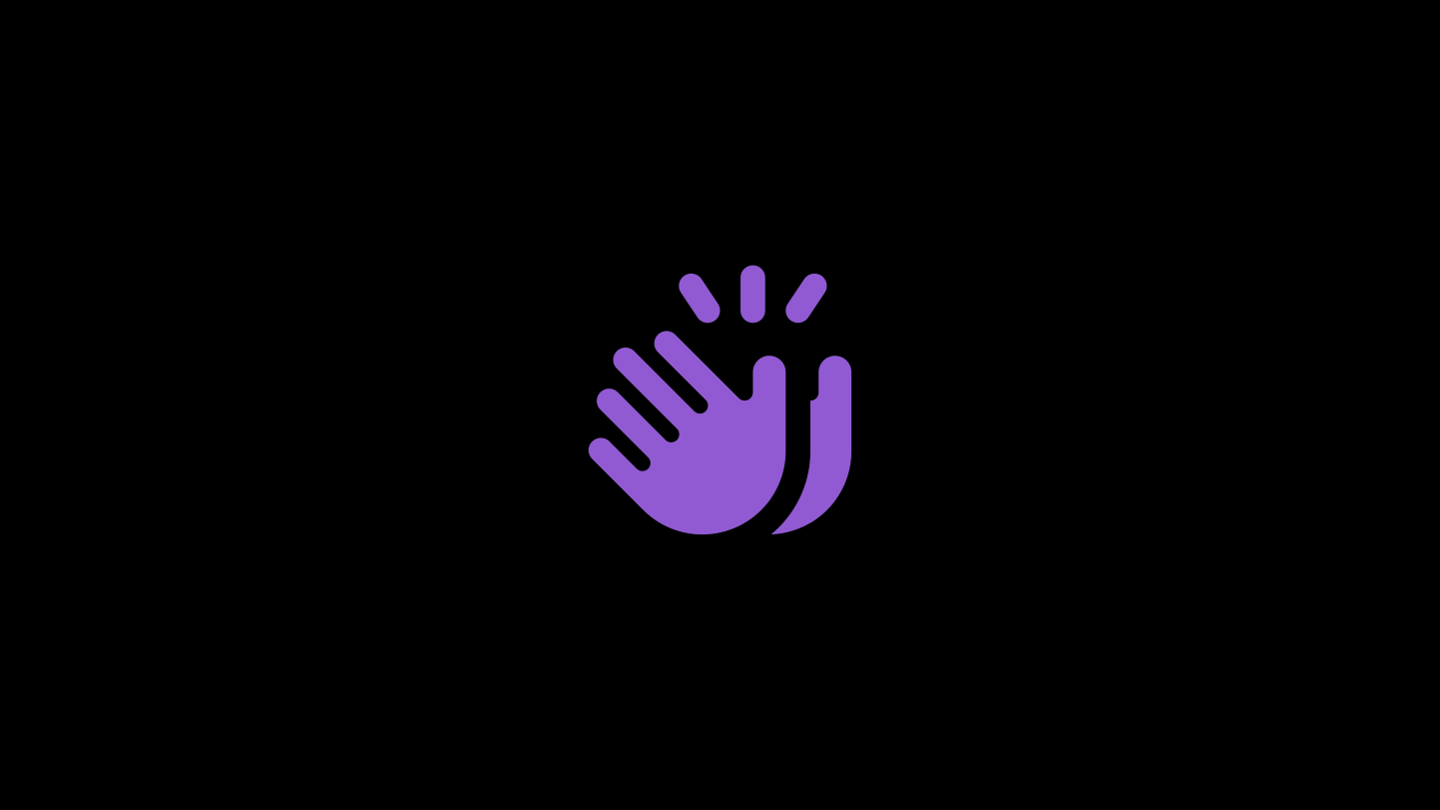 Clap slide purple
