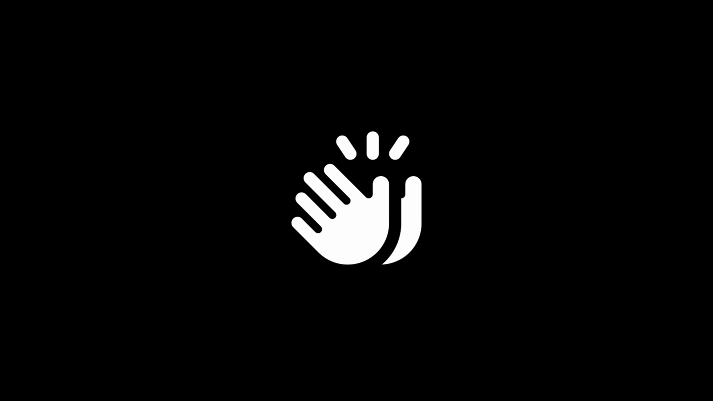 Clap slide yang (white)